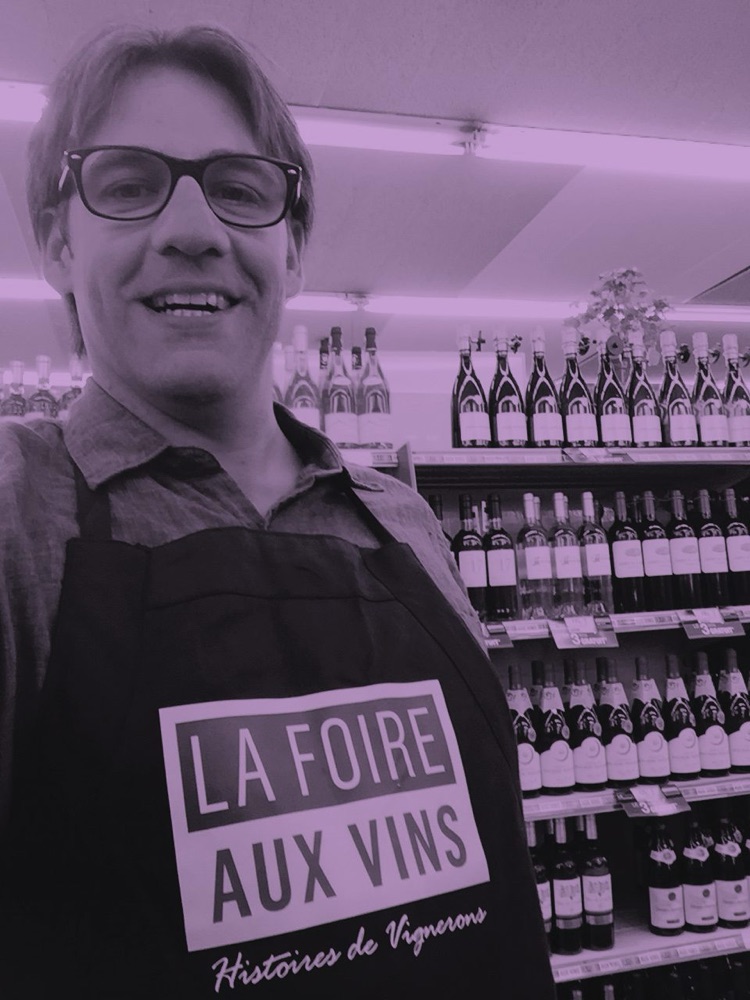 Nicolas Mazet en animation — Monoprix